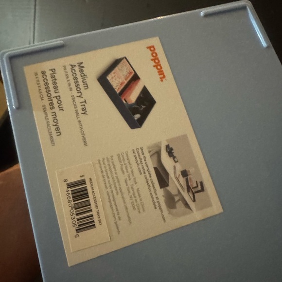 Sky Blue Medium Accessory Tray - Picture 1 of 2